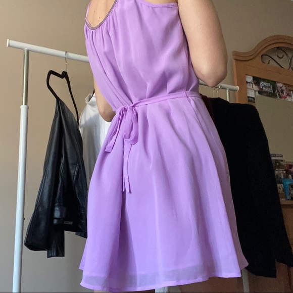 Purple Summer Dress - Picture 2 of 7